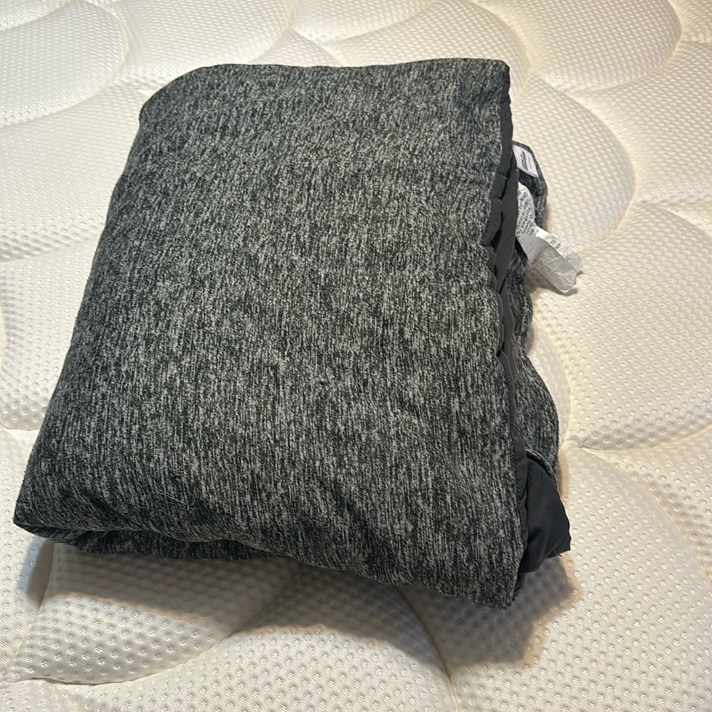 Gray weighted blanket